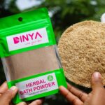 Dinya Round Loofah & Bath Powder