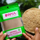 Dinya Round Loofah & Bath Powder