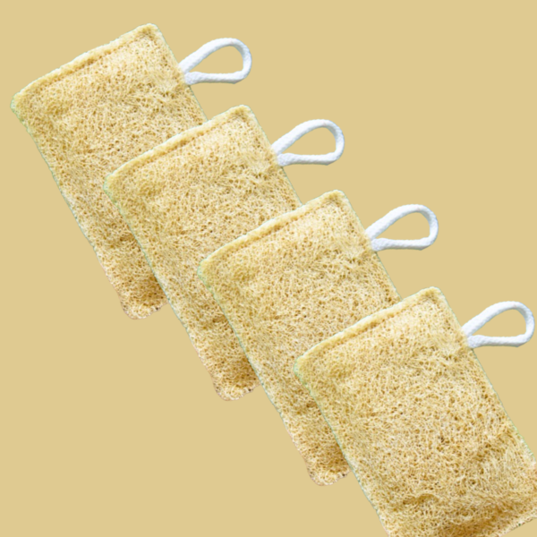 Natural Organic Dinya™ Loofah Sponges