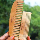 Dinya Baby and moon shape neem comb
