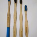 Dinya family pack bamboo toothbrush set