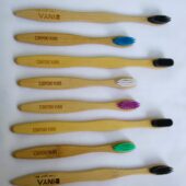 Dinya bamboo toothbrush family pack