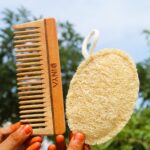Dinya body sponge and neem comb