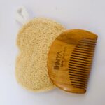 Dinya loofah and beard comb