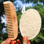 Dinya moon comb and loofah