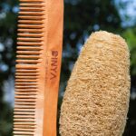 Dinya Loofah and Neem Comb Set for Unisex