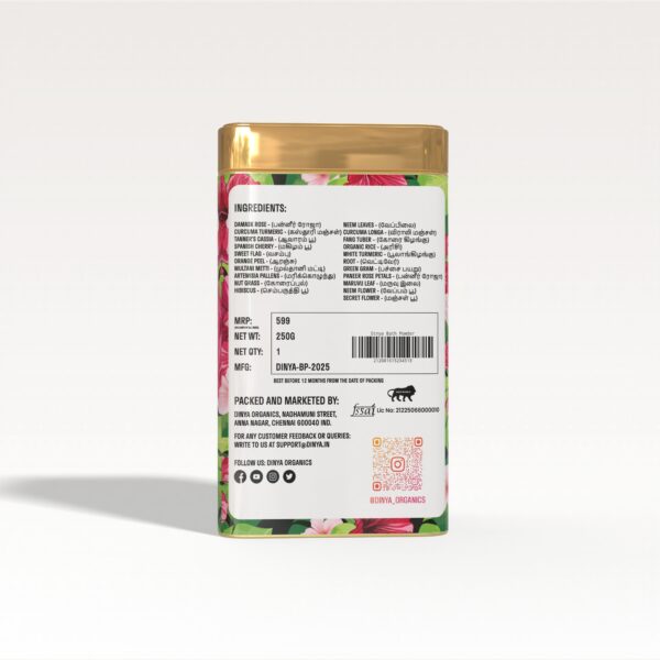 Premium Rose Bath Powder Scrub how to use herbal bath powder and Price